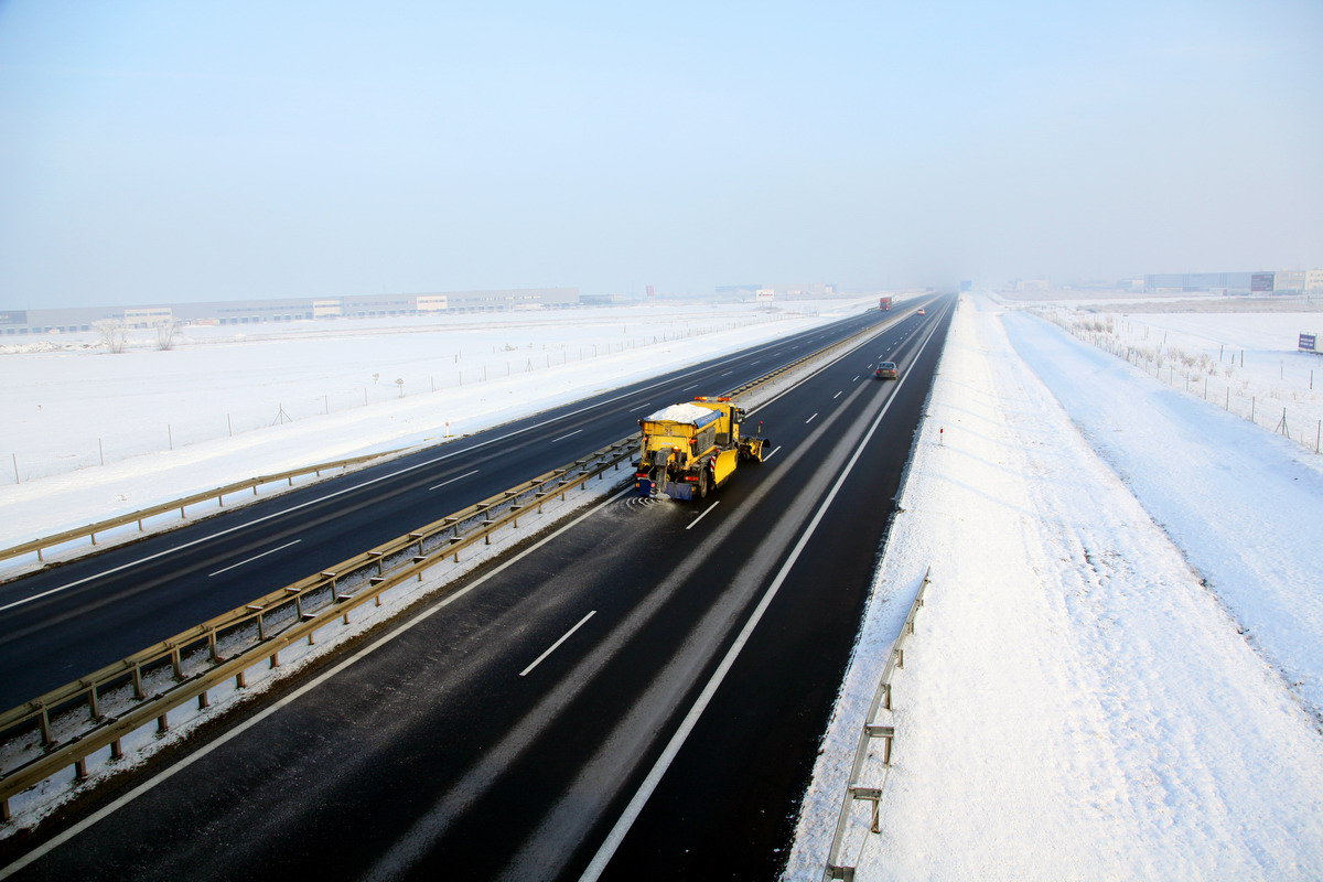 Autostrada Wielkopolska is ready for winter time.